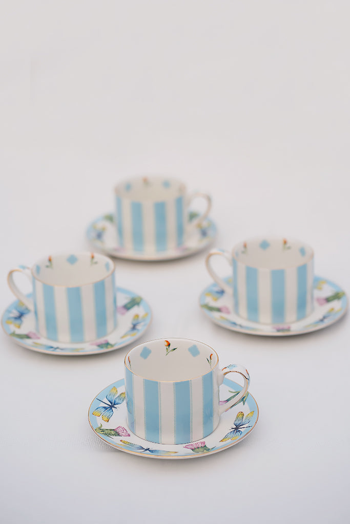 Le Gardin Tea Cup & Saucer (2 Pc)