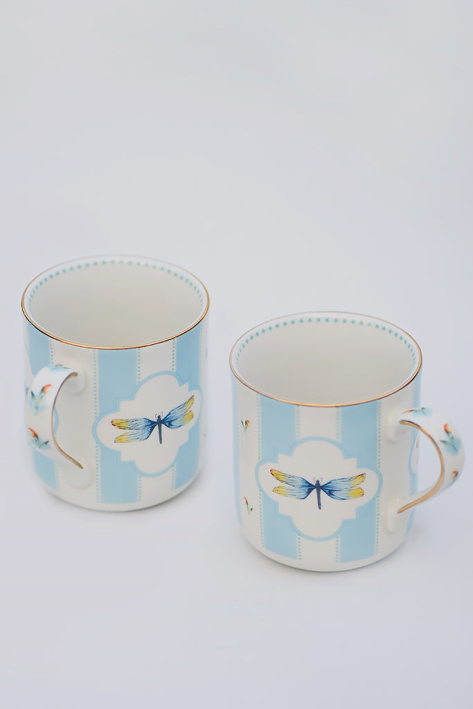 Le Gardin Azul Coffee Mug (2 Pc)